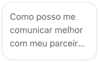 Como posso me comunicar melhor com meu parceiro