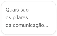 Quais são os pilares da comunicação